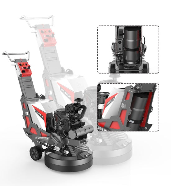 HTG-800-P Propane Floor Grinder Xingyi