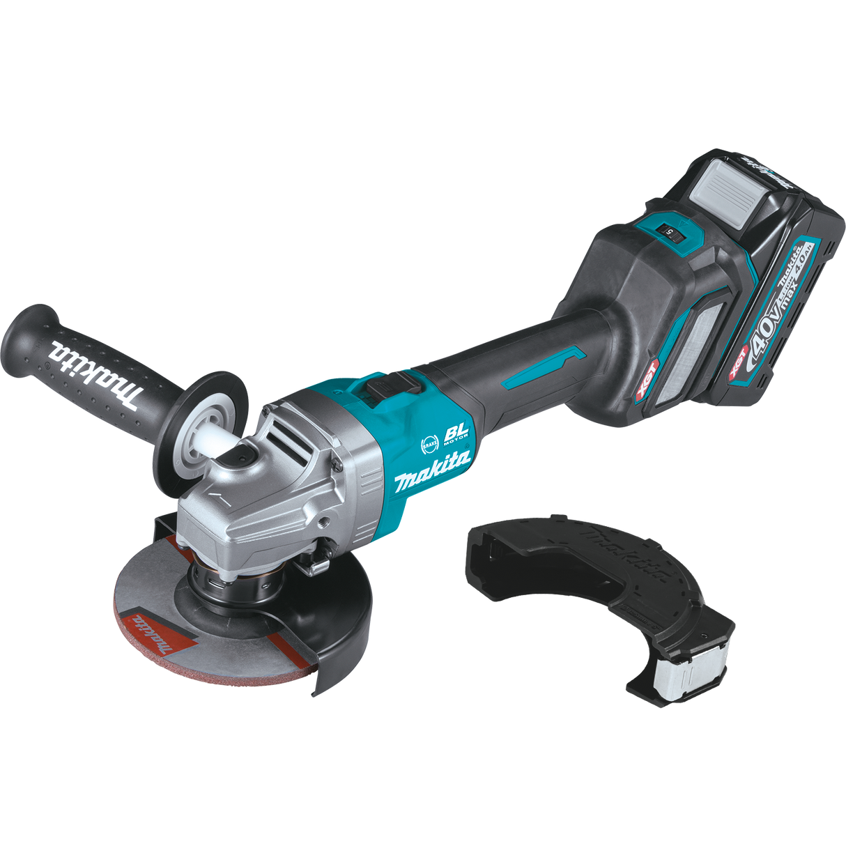 XGT 40V max XGT Brushless Cordless 4‑1/2” / 5" Angle Grinder Kit Makita