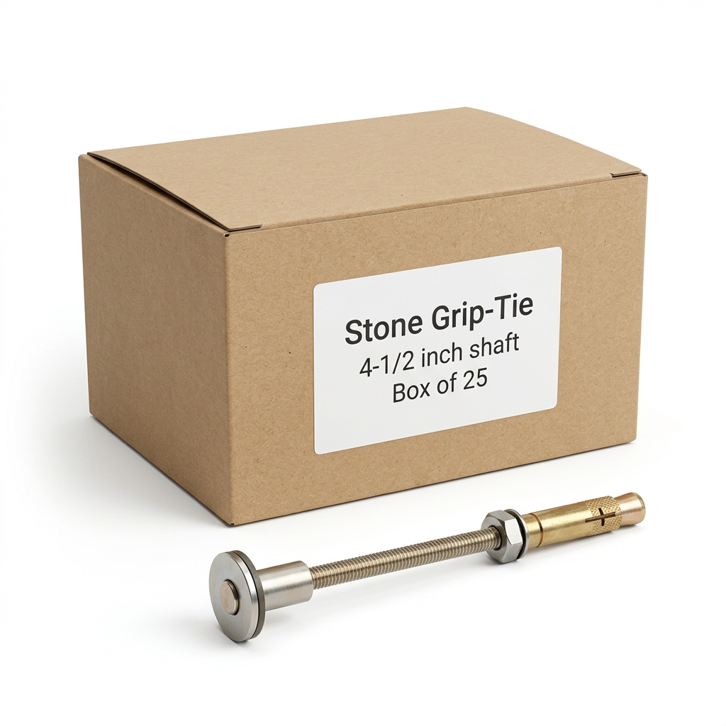 Stone Grip-Tie Veneer Re-Anchoring System - Box of 25
