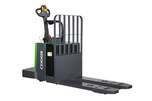 Lithium Rider Pallet Jack - 6,600 lb Capacity with Fast AC Drive EKKO