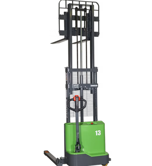 Lithium Straddle Stacker EKKO