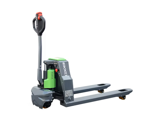 Full-Powered Lithium Pallet Jack, 5,000 lb Electric Lift & Drive for Industrial Applications EKKO