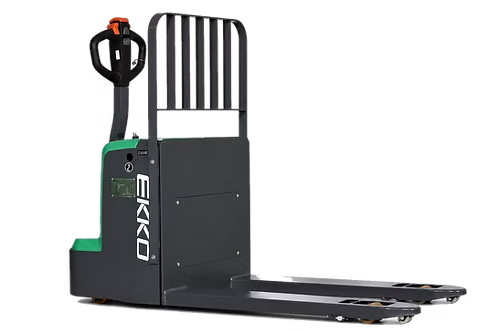 Electric Walkie Pallet Jack, 4,400 lb with Lithium Battery EKKO