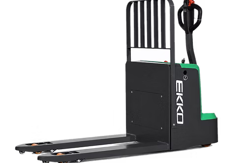 Electric Walkie Pallet Jack, 4,400 lb with Lithium Battery EKKO