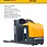 Center-Controlled Rider Pallet Jack - 5,000 lb Capacity for High-Demand Material Handling EKKO