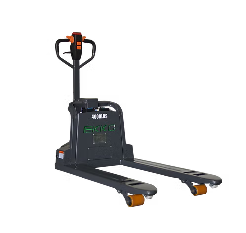 Semi-Electric Walkie Pallet Jack with 4,000lb Capacity EKKO