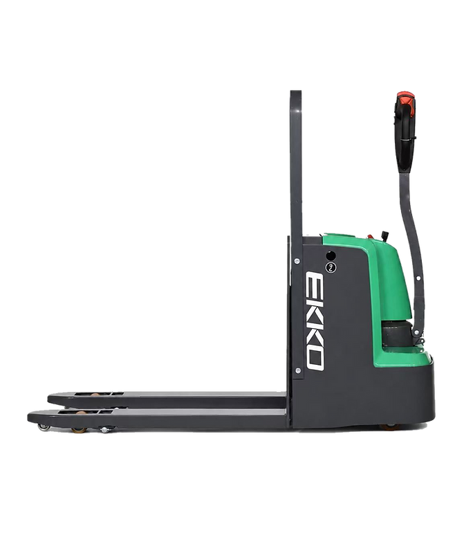 Electric Walkie Pallet Jack, 4,400 lb with Lithium Battery EKKO