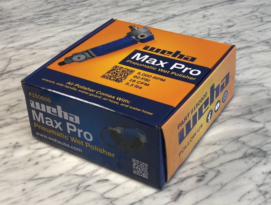 4" Max Pro Pneumatic Wet Grinder Weha