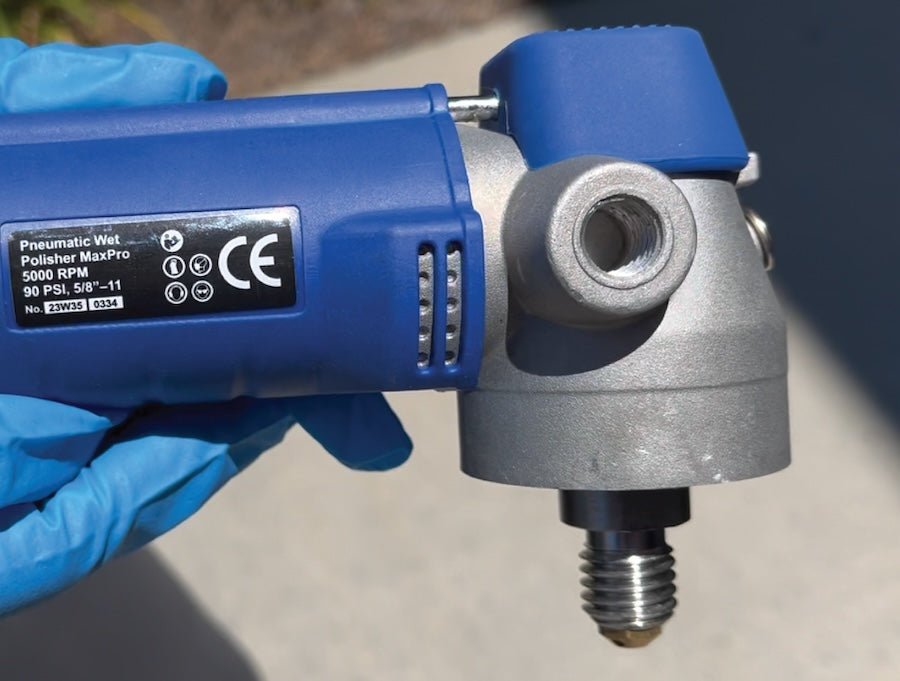 4" Max Pro Pneumatic Wet Grinder Weha