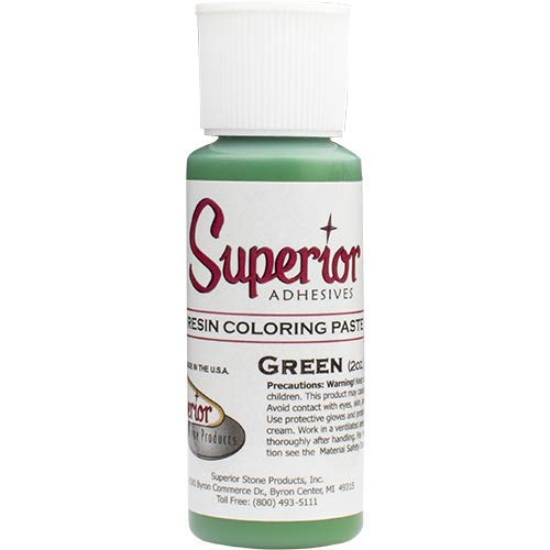 Superior RESIN COLORING PASTE Superior Stone Products Single - 2oz Green