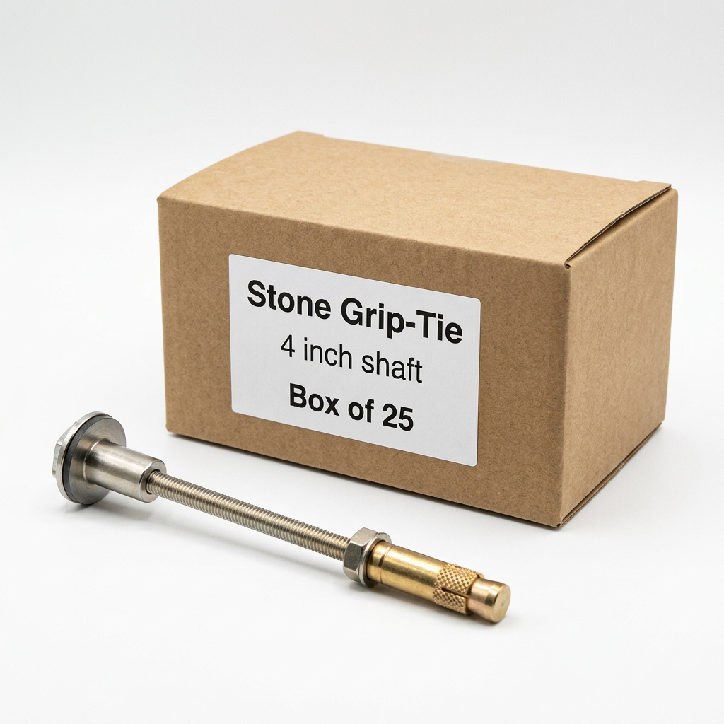 Stone Grip-Tie Veneer Re-Anchoring System - Box of 25