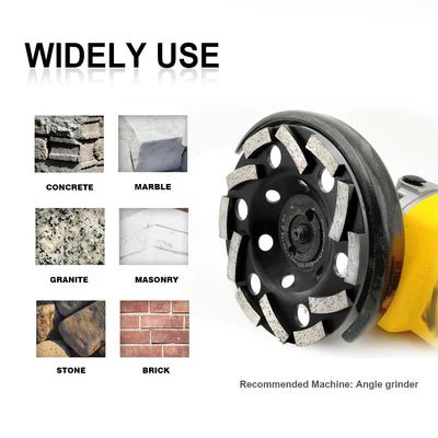 5 Inch Twisted Cup Wheel Diamond Tool Store