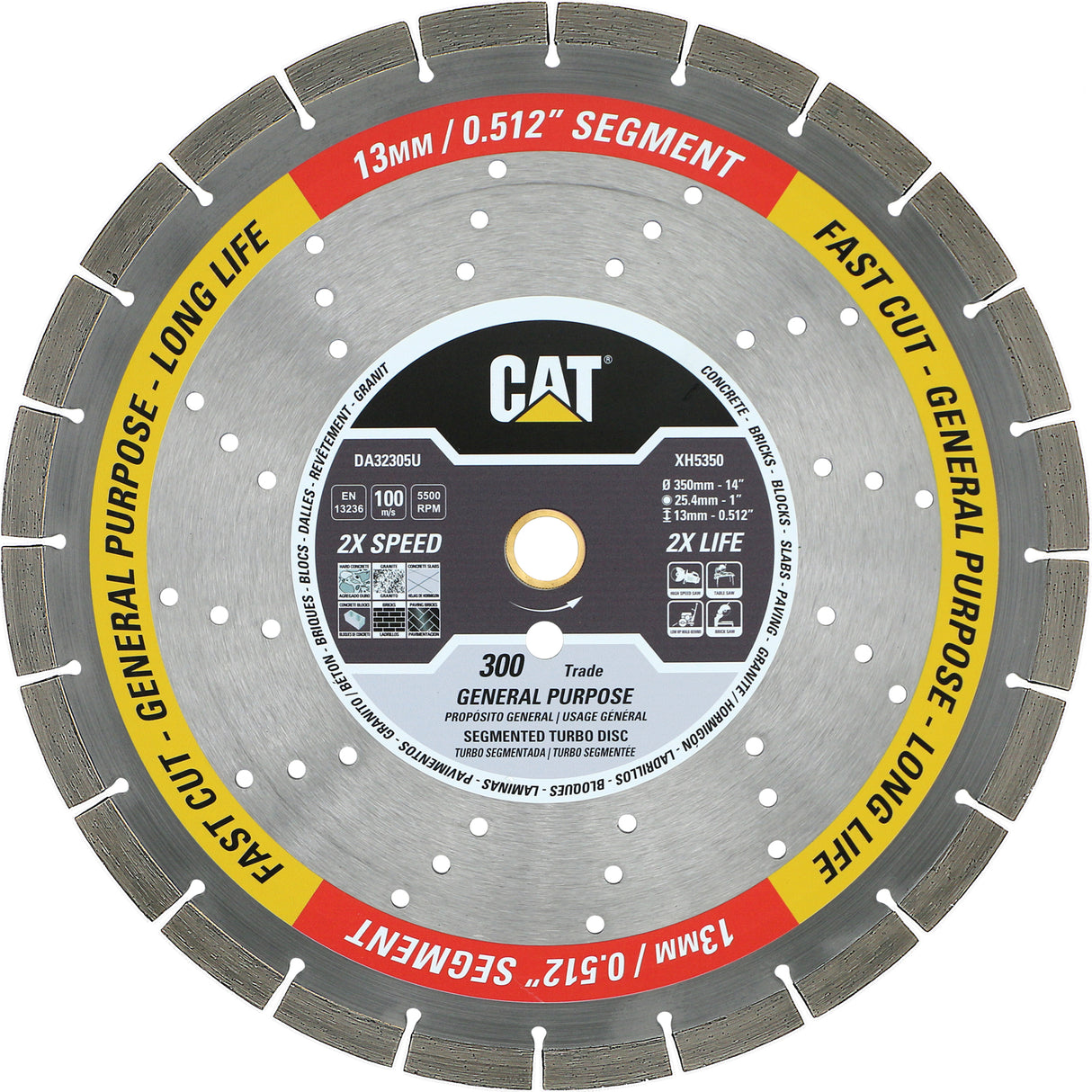 Cat General Purpose Diamond Blade - 14" Cat Diamond Tools