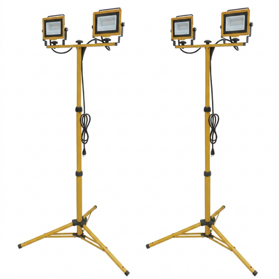 6,000 Lumen LED Tripod Work Light – Portable Bright Lighting