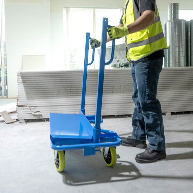DOA2X Commercial Drywall Cart with Stowable Handles Magnum