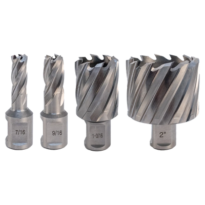 High Speed Steel Annular Cutters with Pilot Pin