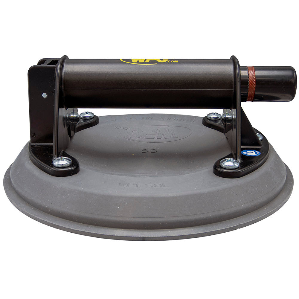 8" Industrial-Grade Plastic Hand Cup with Low-Marking Vacuum Pad for Flat Surfaces Wood's Powr-Grip