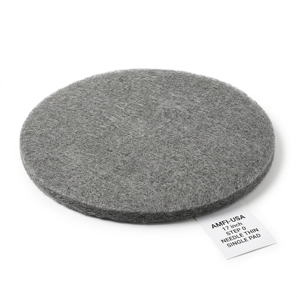 Amfi-USA 17" Diameter Steel Wool Floor Pads