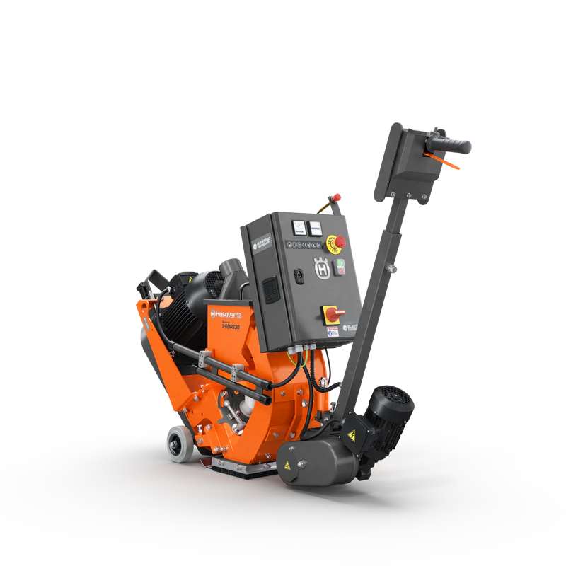 Husqvarna Blastrac 1-8DPS30 Compact Walk-Behind Shot Blaster Husqvarna