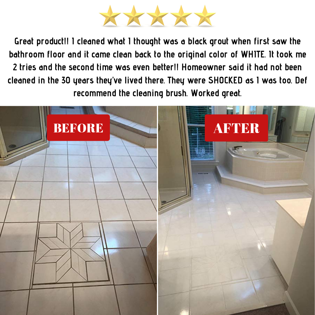 12 Quart Bottles Of Grout-eez With 2 Grout Brushes Clean-eez