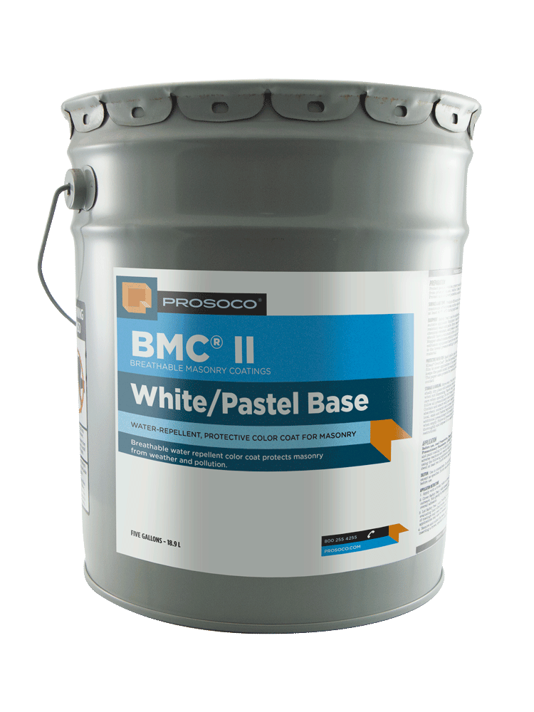 PROSOCO BMC II White/Pastel Base Color Coating - 5 Gallon Prosoco