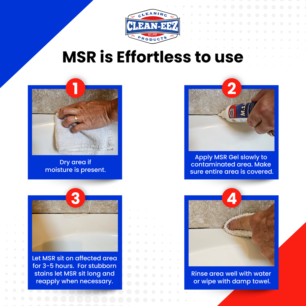 M.S.R - Mold Stain Remover Clean-eez