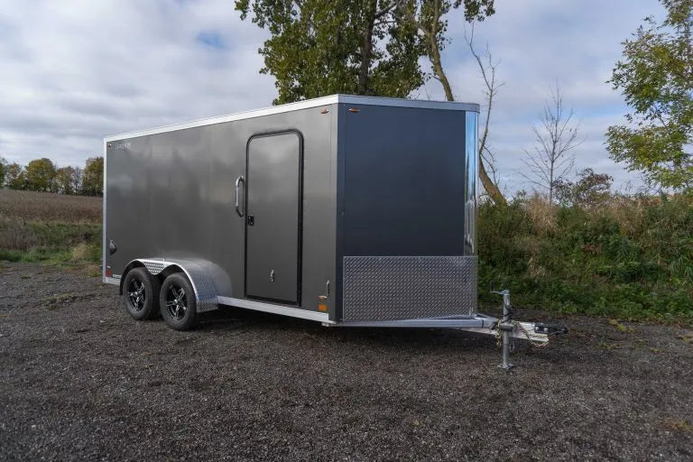 Flat Top V-Nose Aluminum Enclosed Cargo Trailer Legend Trailers