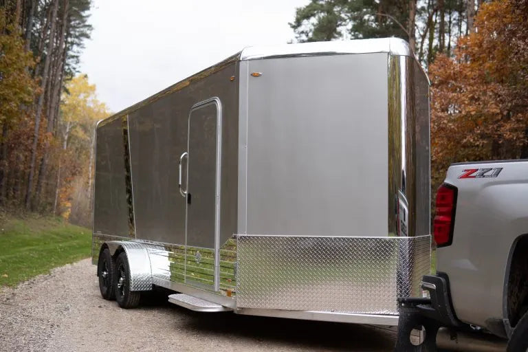 Deluxe V-Nose Aluminum Enclosed Cargo Trailer Legend Trailers