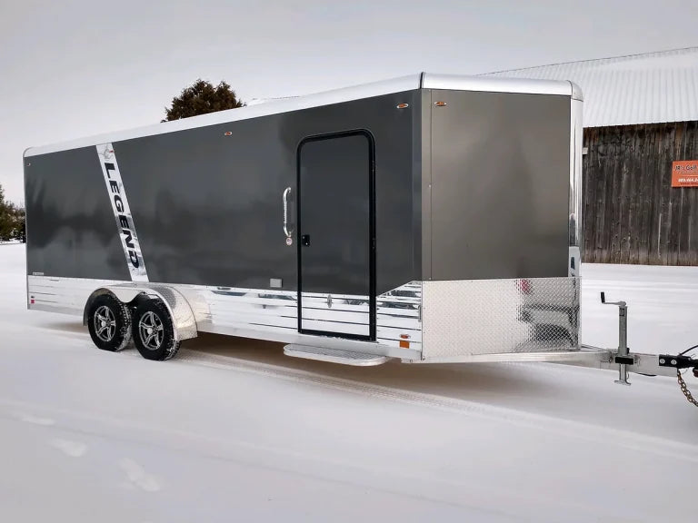 Deluxe V-Nose Aluminum Enclosed Cargo Trailer Legend Trailers