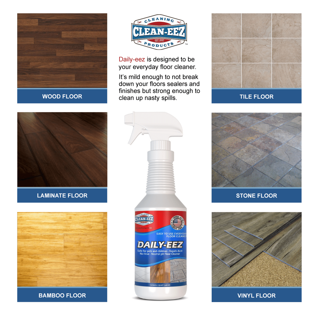 "The Deluxe Set" Tile & Grout Floor Care Kit Clean-eez