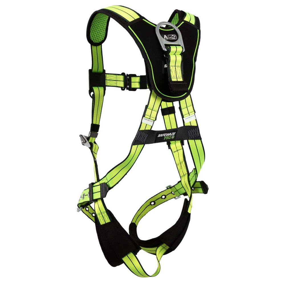 PRO+ Full Body Harness: 1D, QC Chest, TB Legs Safewaze