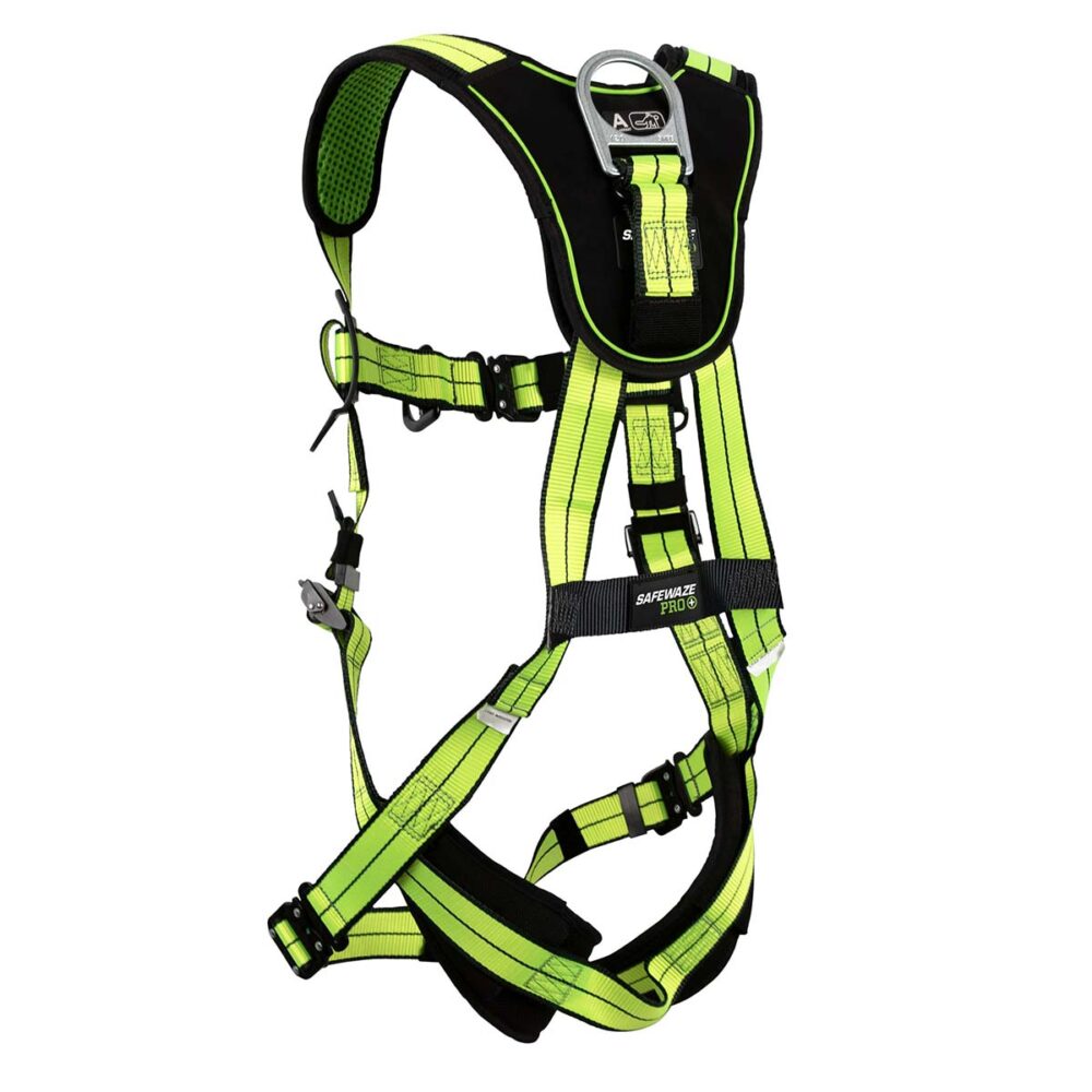PRO+ Full Body Harness: 1D, QC Chest, FD, QC Legs Safewaze