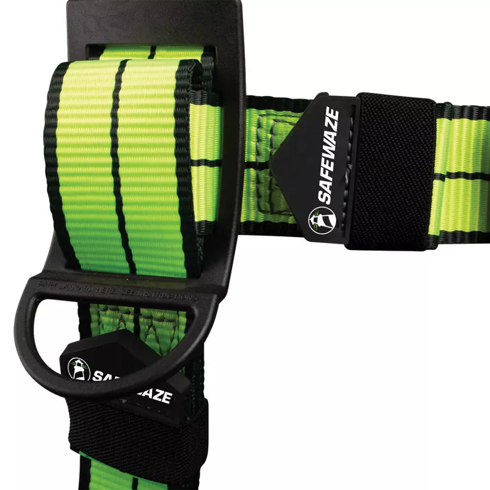 PRO+ Full Body Harness: 1D, QC Chest, FD, QC Legs Safewaze