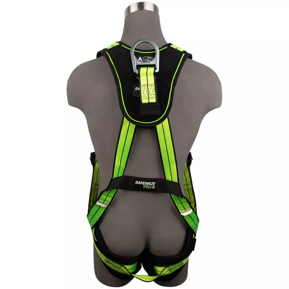 PRO+ Full Body Harness: 1D, QC Chest/Legs Safewaze