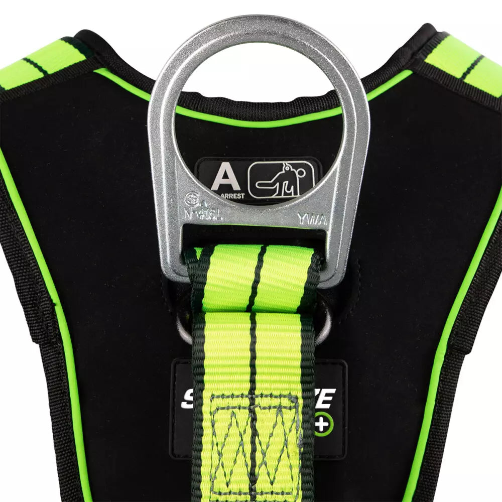 PRO+ Full Body Harness: 3D, QC Chest, TB Legs Safewaze