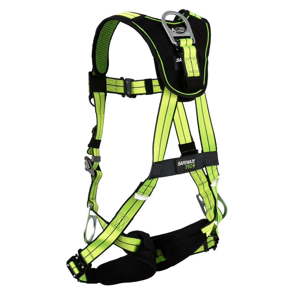 PRO+ Full Body Harness: 3D, QC Chest/Legs Safewaze