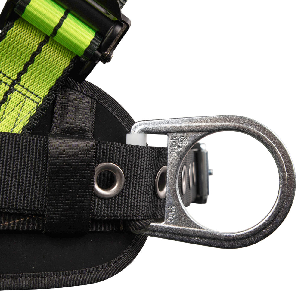 PRO+ Construction Harness: 3D, QC Chest, TB Legs Safewaze