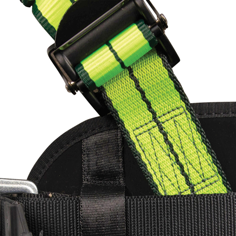 PRO+ Construction Harness: 3D, QC Chest, TB Legs Safewaze