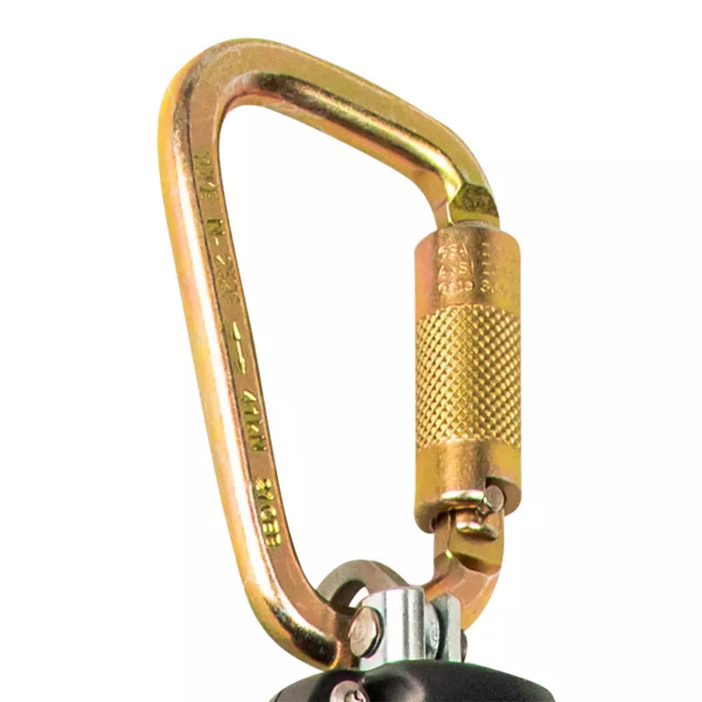 Latitude HD 9' Single Web SRL-P: Carabiner, Hook Safewaze