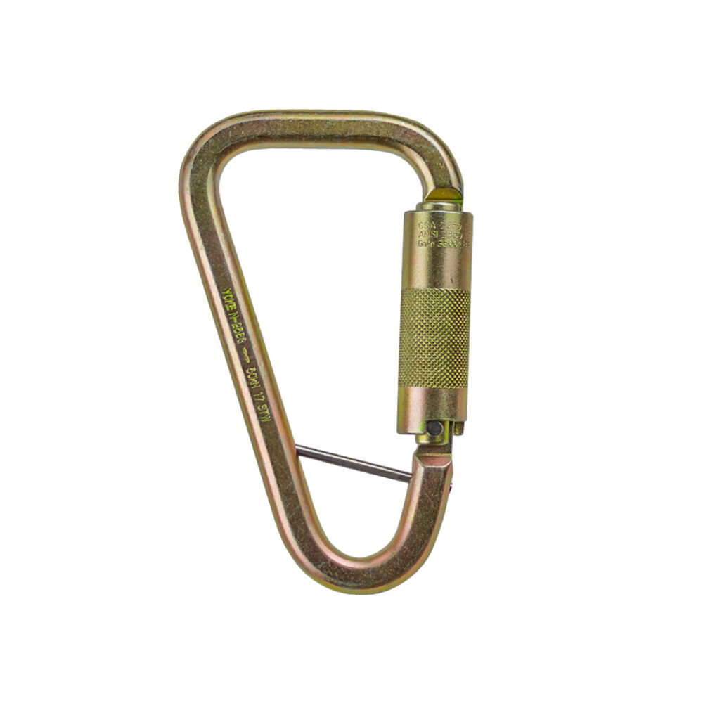 Steel Carabiner w/captive pin Safewaze