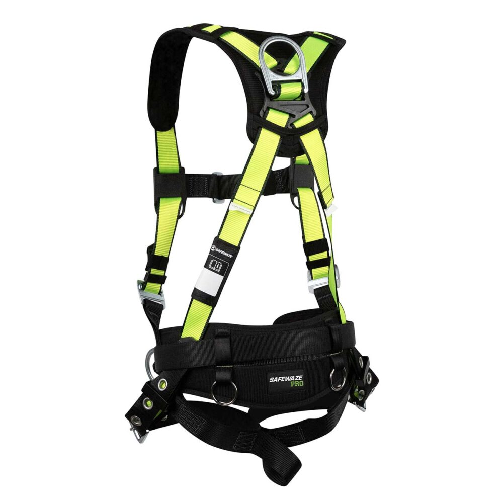 PRO Construction Harness: 3D, MB Chest, TB Legs Safewaze