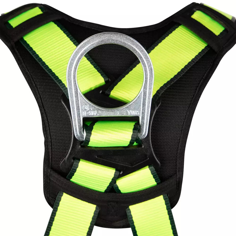 PRO Full Body Harness: 1D, MB Chest, FD, TB Legs Safewaze