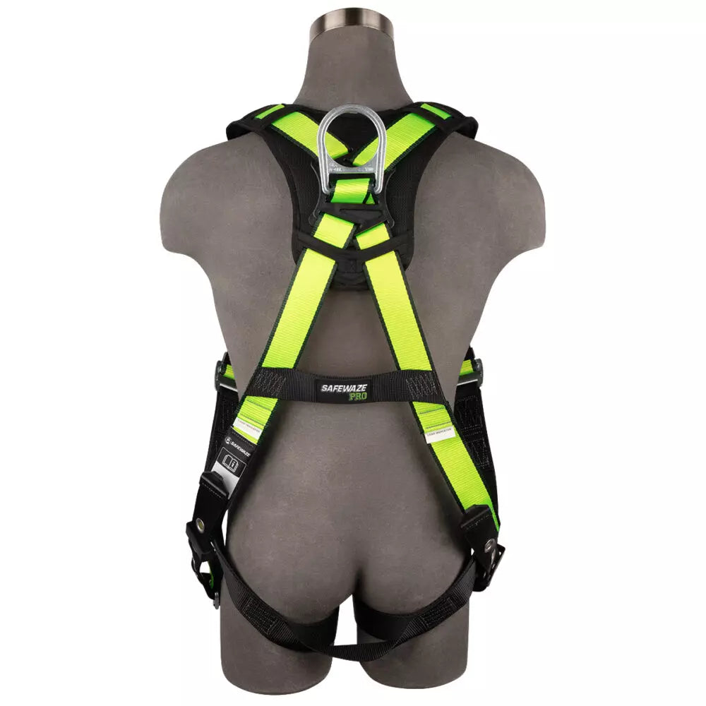 PRO Full Body Harness: 1D, MB Chest, TB Legs Safewaze