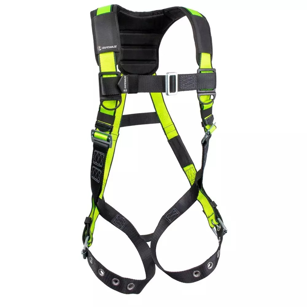 PRO Full Body Harness: 1D, Dorsal Link, MB Chest, TB Legs Safewaze