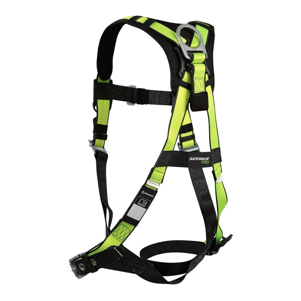 PRO Full Body Harness: 1D, Dorsal Link, MB Chest, TB Legs Safewaze