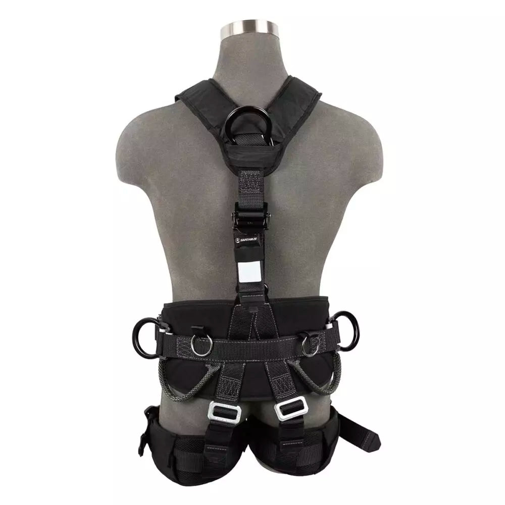 Wind & Tower Harness: Alu 5D, Alu QC Legs Safewaze