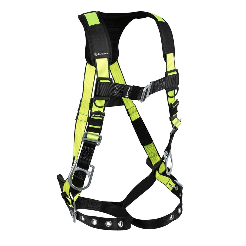 PRO Full Body Harness: 3D, QC Chest, TB Legs Safewaze