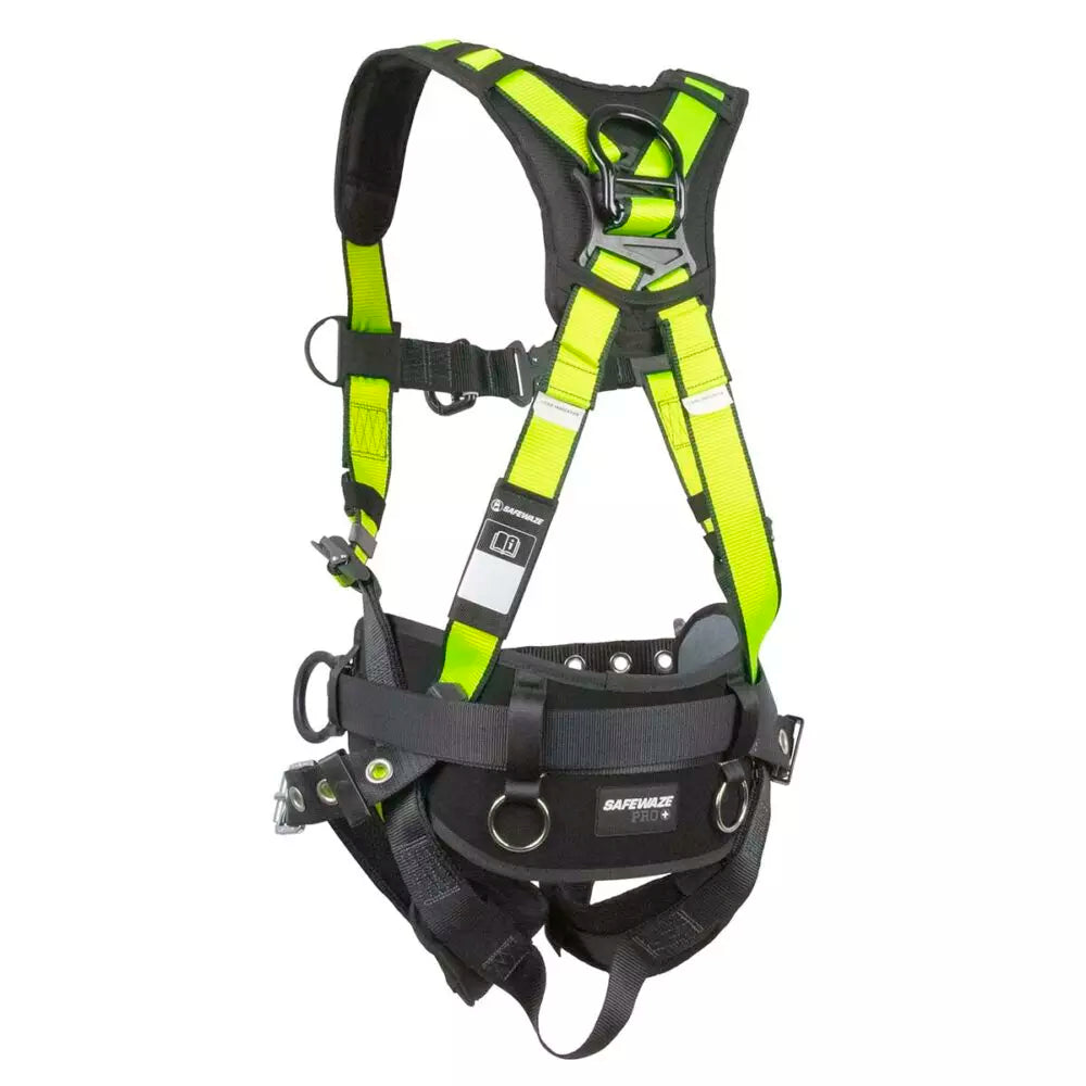 Wind & Tower Construction Harness: Alu 3D, Alu QC Chest, Alu FD, TB Legs Safewaze