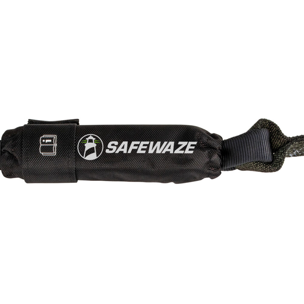 PRO 6′ Stretch Energy Absorbing Lanyard: Dual Leg, Snap Hooks Safewaze