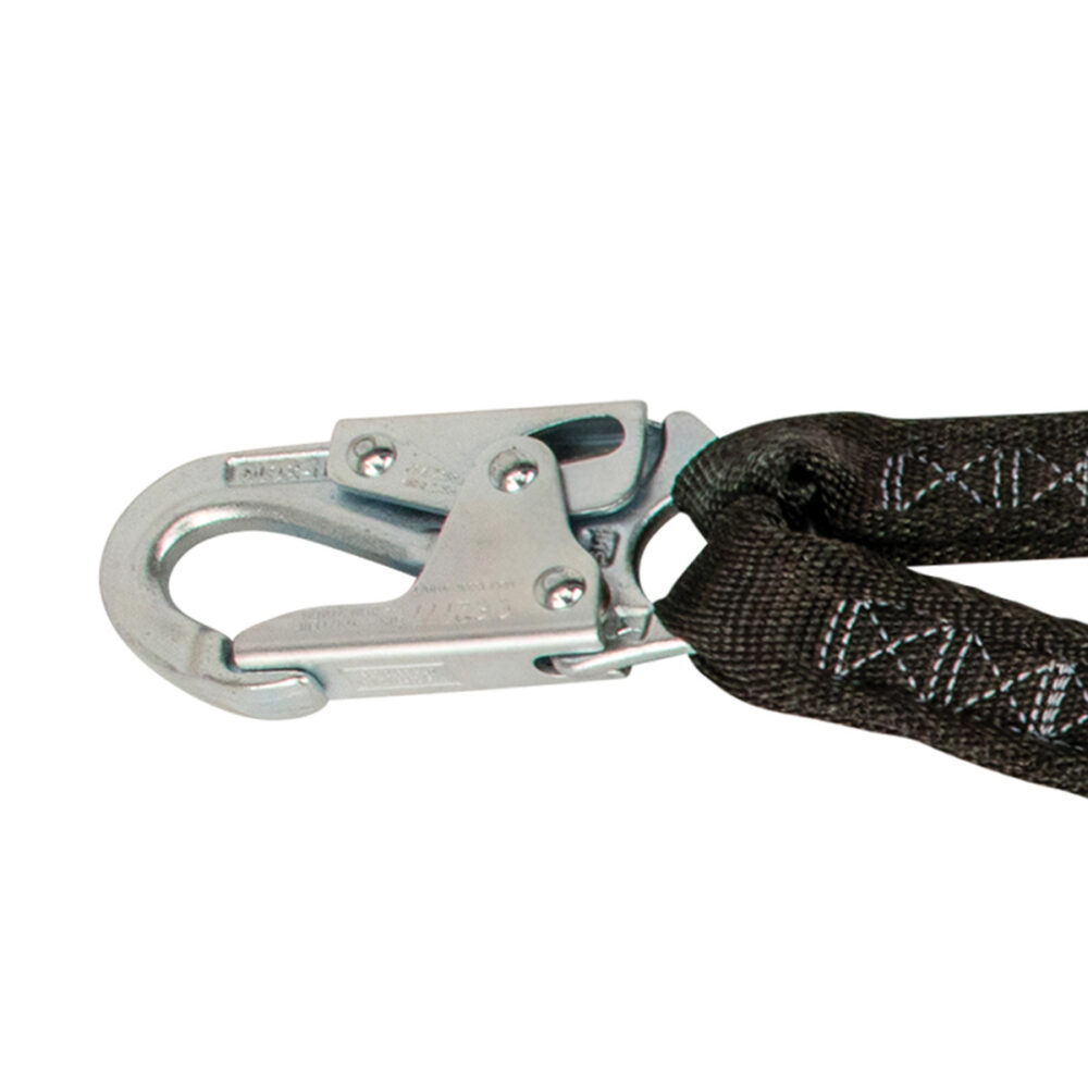 PRO 6′ Internal Energy Absorbing Lanyard: Dual Leg, Snap Hooks Safewaze